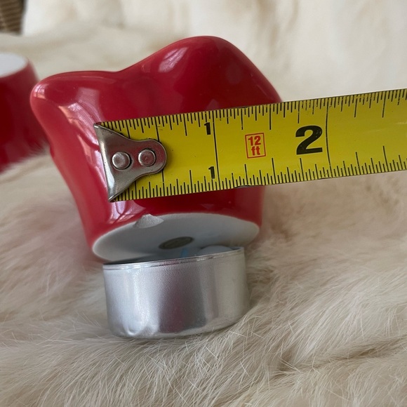 Southern Living Petals of Light Candle Holders. Ceramic. NWOT - Picture 4 of 4